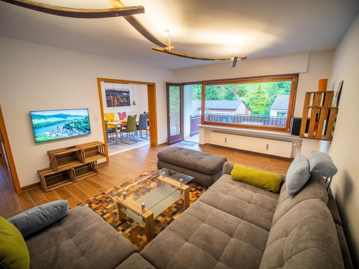 Rheintal-Ferien - 90 Qm Ferienwohnung Mit Wine & Style - Dein Urlaub Am Rhein Niederheimbach エクステリア 写真